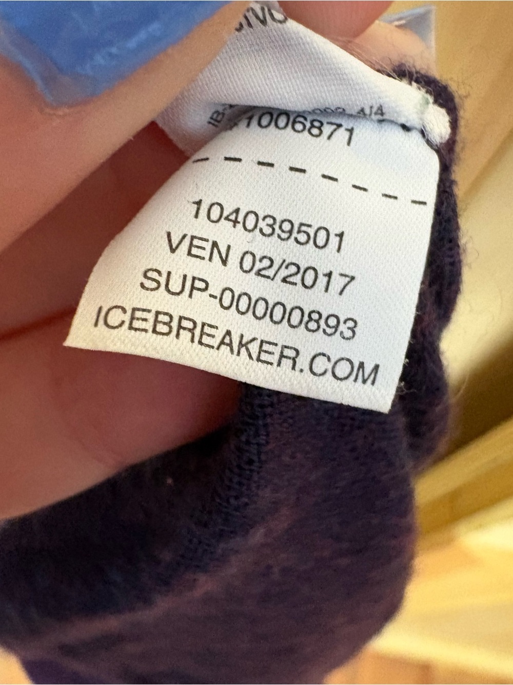 Icebreaker Bodyfit 260 Merino Wool Thermal Set XL Purple Quarter Zip & Leggings - Picture 8 of 16